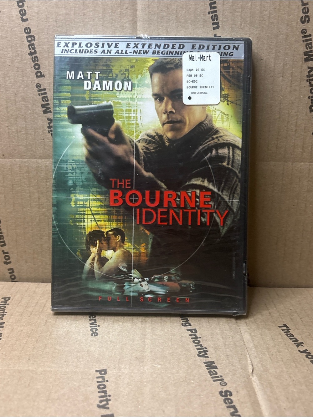 the Bourne identity dvd